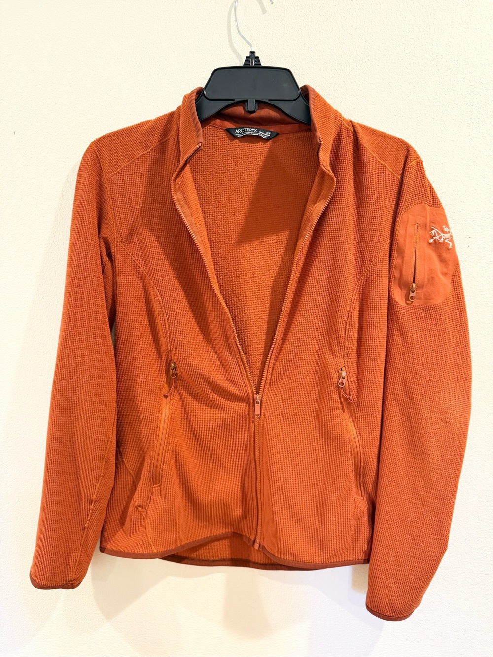 Arcteryx Fleecec Zip Up Jacket Small